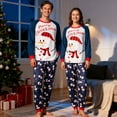 thumbnail image 3 of HYCLES Christmas Couple Pajamas Sets Holiday Sleepwear Matching Christmas Pjs Long Sleeve, 3 of 7