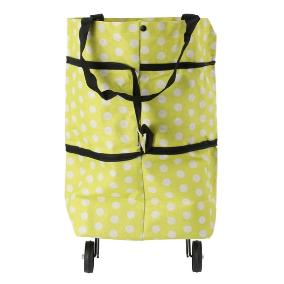 Raindrops collapsible cart Shopping Trolley Oxford Cloth Multi-functional Shoppers Travelling 1Set