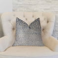 thumbnail image 2 of Plutus 20" x 26" Dusky Gem Luxury Throw Pillow in Blue and Silver, 2 of 3