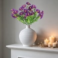 thumbnail image 5 of CuiLiyq Artificial Flowers, Faux Morning Glory Bouquet, UV Resistant Plastic Floral Stems for Home, Balcony, Garden, Patio Decoration, 5 of 8