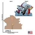 thumbnail image 2 of Lock Shock and Barrel (The Nightmare Before Chirstmas) Cardboard Stand-Up, 3ft, 2 of 2