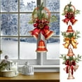 thumbnail image 1 of Decoraciones Navideñas Campanas Doradas Xihbxyly para Vestíbulo Del Hotel Recepción Vitrina Puerta de Vidrio, 1 of 6