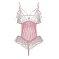 thumbnail image 1 of Harpily 2025 sous-Vêtements Nouvelle Liquidation Combinaison en Dentelle en Maille pour Femmes Dos Nu Justaucorps Justaucorps Lingerie, 1 of 8