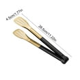 thumbnail image 3 of Premium Stainless Steel Multi-Functional Food Clip - Ergonomic Handle, Non-Slip Diamond Grip, High-Temperature Safe for Cooking, Baking, Fondue, Ice & Desserts, Durable & Lightweight Kitchen Tool, 3 of 5