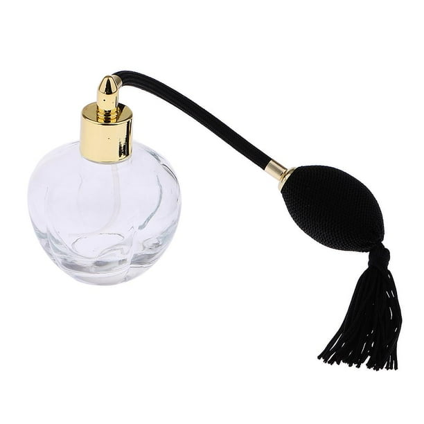 de recargable vacía de cristal atomizador en 100ML Negro Zulema Atomizador de la botella de perfume