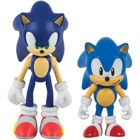 Sonic the Hedgehog Collector Series 2 Figure Pack with Comic, Classic & Modern (Best Of Sonic The Hedgehog Comics)