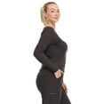 thumbnail image 3 of HEAL+WEAR Women's Long Sleeve Underscrub Shirt Lightweight Stretch 4-Way Stretch Base Layer for Nurse Beauty Salon Workwear Clinical Scrubs Layering Tee, 3 of 6