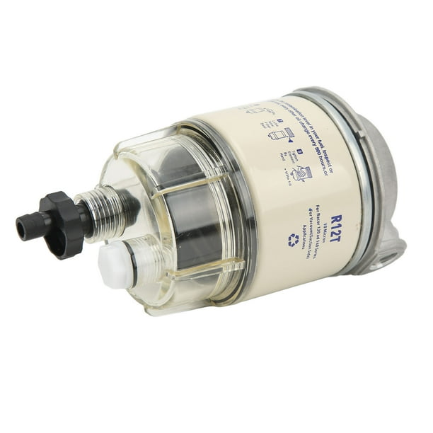 R12T, 10 Microns Filter Rating Boat Fuel Filter Marine Fuel Water