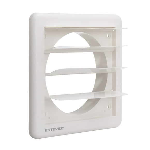 Estevez Rejilla Exterior Para Ducto De 6 Pulgadas