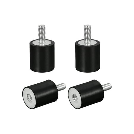 

Rubber Mounts 4 Pack M5 Male/Female Vibration Isolator Shock Absorber D15mmxH20mm