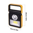 thumbnail image 2 of Lámpara de trabajo, impermeable, tipo mano, luz LED COB para interiores y exteriores, para el hogar, para viajar, para correr, para reparación de automóviles, herramienta de iluminación Inevent OD003457-00B, 2 of 7