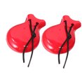 thumbnail image 4 of SKISUNO 1 Pair Spanish Castanets Musical Instruments for Musicians Sound Production Studio Recordings, 4 of 7