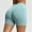 #421-Green, variant on Womens Yoga Shorts High Waisted Tummy Control Breathable Compression Solid Soft Stretchy Quick Dry Anti Exposure Base Layer Shorts Gift