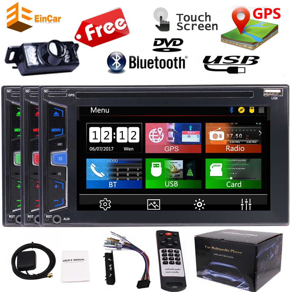 2 Din with 3 Optional UI 7 Inch Car Radio Stereo with