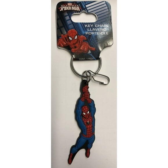 Spider-Man Porte-Clés en Caoutchouc Oscillant