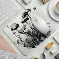 thumbnail image 2 of Ink Plant 8.3x9.8 Inch Square Non-Slip Rubber Bottom Mouse Pad, Desk Pad, Desk Mat - Printed Design for Office and Gaming, 2 of 6