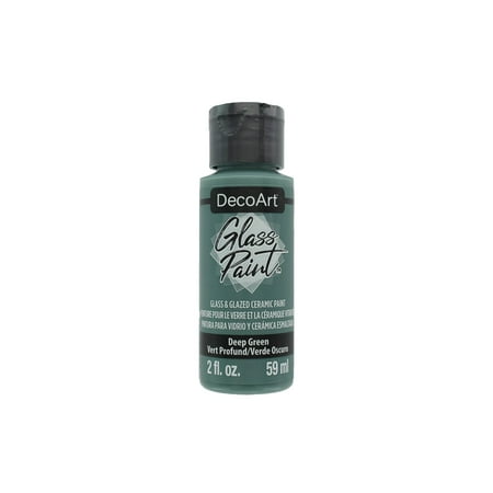 UPC: 0766218125057 | Decoart Glass Paint 2oz Deep Green