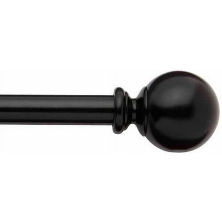 Bali 5/8  Ball Decorative Cafe Curtain Rod Set
