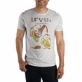 thumbnail image 4 of Bananya Chocolate Syrup Pour Men's White T-shirt, 4 of 7
