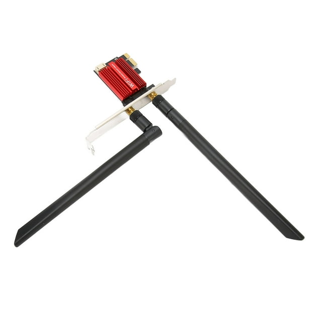 PCIE Carte WiFi, PCIE Carte WiFi PCIEx1 Interface 1200Mbps pour Win 7 8 10 11 pour PC de Bureau