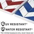 thumbnail image 2 of GoSports Classic Cornhole Regulation Size Bean Bag Backyard Lawn Game, Chevron, 2 of 5