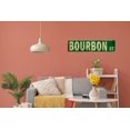 thumbnail image 5 of Bar Art Wall Decor Bourbon Decor Bourbon Street Sign Vintage Bourbon St Street Sign Cartel De Metal Rústico Para Decoración De Pared De 3.9 X 15.7 In, 5 of 5