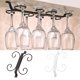 thumbnail image 5 of Advancent Soporte para copas de vino, elegante Color sólido, 4 ganchos, montaje con tornillo, estante para Bar de cocina esmerilado Organizadores de utensilios de cocina Blanco, 5 of 6