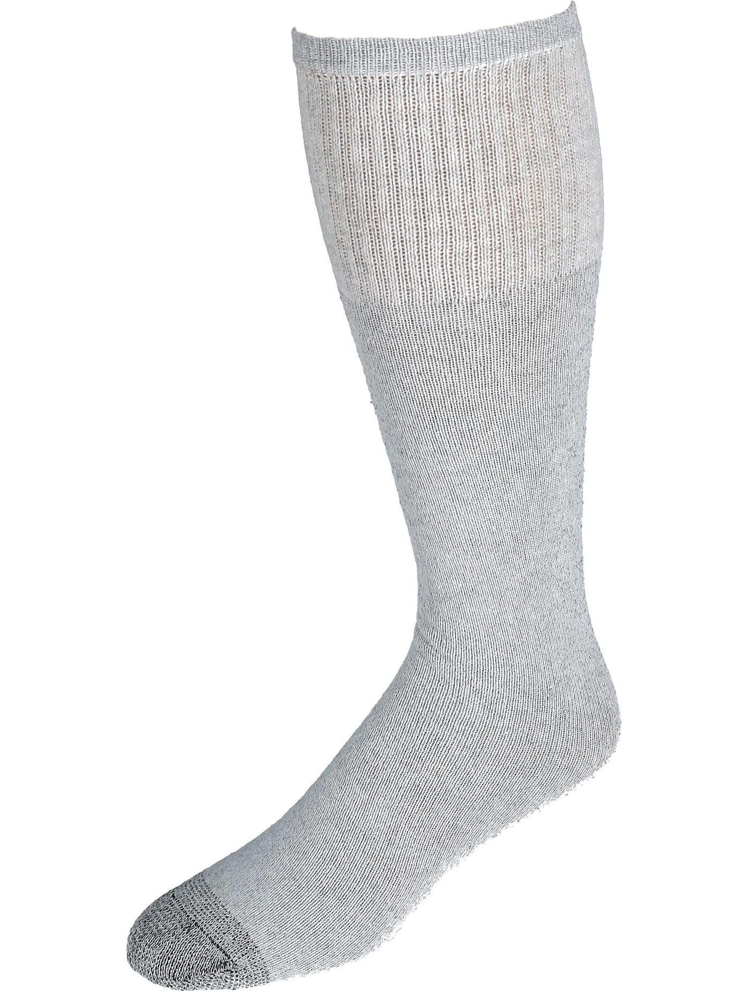 Fruit of the Loom Men's Work Gear Over The Calf Socks, 6 Pack
