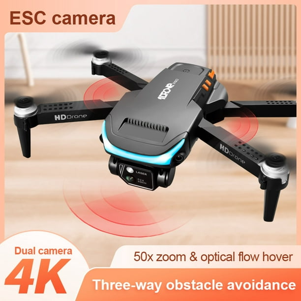 K101 MAX Mini Foldable Drone 4K Dual Camera 3-way Obstacle Avoidance RC  Quadcopter (Optical Flow Positioning + ESC + 1 Battery) - Black Wholesale