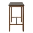 thumbnail image 3 of Riverbay Furniture 42" Wood Bar Height Pub Table in Rustic Brown, 3 of 5