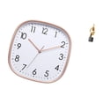 thumbnail image 5 of Wall Clock Abstract Art Statue Resin Figurine Large Modern Design for Living Room Bedroom Office Decor, 5 of 8