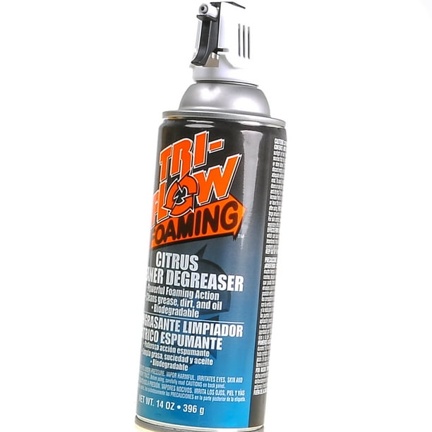 TriFlow Foaming Citrus Degreaser, Aerosol 14oz