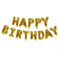 thumbnail image 1 of Feliz cumpleaños globo Banner fiesta 16 pulgadas 3D globo de papel de aluminio kit decoración de fiesta de cumpleaños, 1 of 5