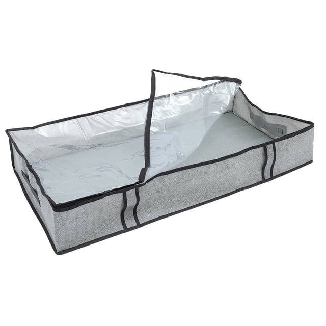 Hytrove Bolsa De Almacenamiento Bajo Para Ropa Y Colchas Con Asas Resistentes Color Y Tela Duradera