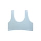 thumbnail image 2 of Entrenamiento Algodón Sin alambre Comodidad Cojín extraíble Chaleco Tops Sujetador Azul One Size, 2 of 6