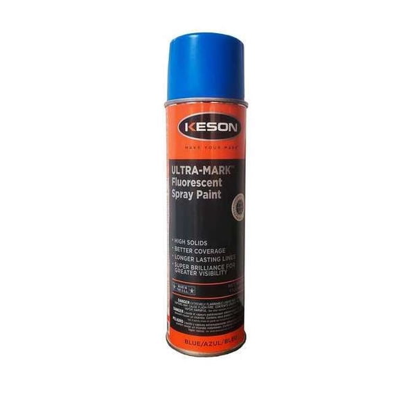 Keson Inverted Marking Paint, 20 oz., Blue, Water -Based SP20B