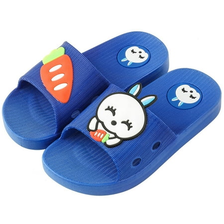 

Children Baby Kids Girls Boys Home Slippers Cartoon Rabbit Floor Shoes Sandals