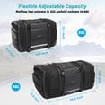 thumbnail image 2 of Bolsa trasera para motocicleta MOSISO expandible 32L-48L con funda para lluvia, 2 of 8