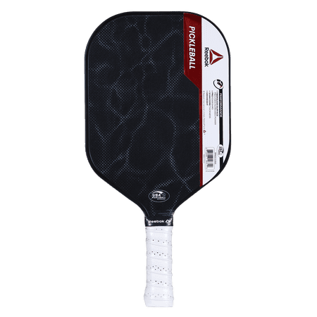 Reebok Lifestyle Lightweight Fiberglass Pickleball Paddle USAPA Approved, Black