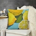 thumbnail image 2 of SHANXI Throw Pillow Covers Fruit Print Cushion Cover Soft Pillow Cases for Home Sofa Bed Chair Car Office Decorative 20x20in, 2 of 5
