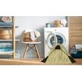 thumbnail image 2 of Ahgly Company Tapis Rond Lavable en Machine Intérieur Transitionnel Jaune Soleil, 7 Pieds Rond, 2 of 7