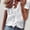 Letter, variant on Women's Button Down Blouse Long Sleeve Ruffle Blouse Solid Colour Comfort Shirt Plus Size Dress Shirts