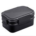 thumbnail image 1 of Fiambrera Bento con aislamiento para niños Fiambrera térmica para niños Fiambrera Fiambrera Cajas con compartimentos para alimentos Cubierto de acero inoxidable Almuerzo compartimentado Microondas Tos kaili Sencillez, 1 of 4