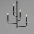 thumbnail image 4 of 12324TCAR Maxim Lighting Madeira - 4 Light Chandelier-20 Inches Tall and 14.5 Inches Wide     -Traditional Installation, 4 of 4