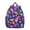 Purple-16, variant on Sacred Awakening Students Backpack - Meditation and Mindfulness Art with Cosmic Spiritual Balance and Harmony Pattern, Lightweight Durable School Bag