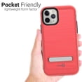 thumbnail image 6 of CoverON Apple iPhone 11 Pro Case with Magnetic Metal Kickstand Protective Hybrid Phone Cover - SleekStand Series, 6 of 7