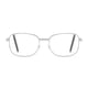 thumbnail image 3 of Gafas de lectura con base de hierro y metal, montura completa, transparentes, de resina, a la moda, 3 of 5