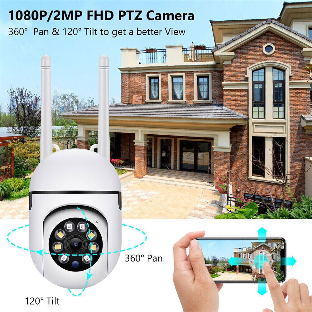 4 Pack WiFi Wireless Security Camera, System Outdoor Vision 1080P HD Surveillance CameraHome Alarms