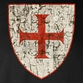 thumbnail image 3 of CafePress - Templar Cross, Shield Long Sleeve T Shirt - Long Sleeve Dark T-Shirt, 3 of 4