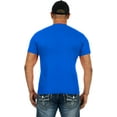 thumbnail image 2 of JH Design Group Mens Mopar Logo T-Shirt Blue Short Sleeve Crew Neck Shirt, 2 of 5
